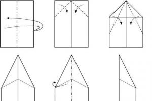 How to make a paper airplane?
