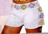 Crochet shorts: patterns and descriptions of knitting principles Crochet shorts patterns and descriptions for women