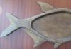 Wood crafts Carve a fish out of wood