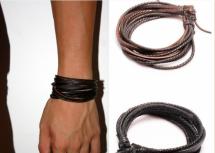 Comment faire un bracelet en cuir de vos propres mains: des idées intéressantes pour les bijoux actuels