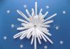 Νιφάδα χιονιού-φανάρι και αστέρι - Πρωτοχρονιάτικα διακοσμητικά #2 Σύρμα και χάντρες